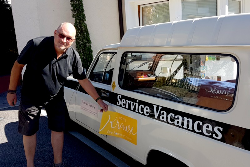 Mit dem Oldie nach Dorf Tirol